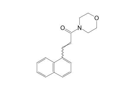 4-[3-(1-naphthyl)acryloyl]morpholine