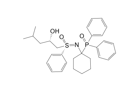 1-N-(S)-[(2S,S)-2-Hydroxy-4-methylpentyl-S-phenylsulfonimidoyl]-P-diphenyl-P-cyclohexyl-1-phosphine Oxide