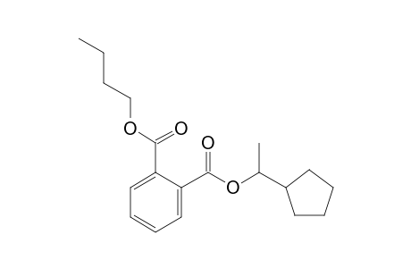 Phthalic acid, butyl 1-cyclopentylethyl ester