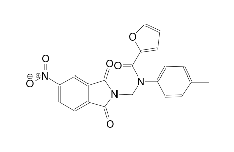 2-furancarboxamide, N-[(1,3-dihydro-5-nitro-1,3-dioxo-2H-isoindol-2-yl)methyl]-N-(4-methylphenyl)-