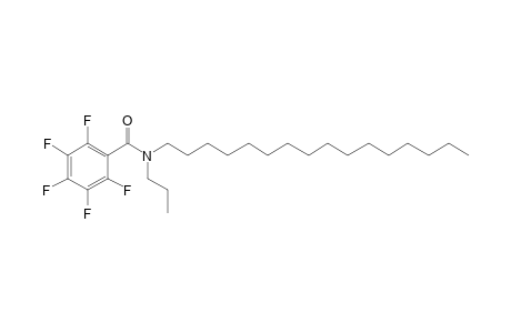 Benzamide, pentafluoro-N-propyl-N-hexadecyl-