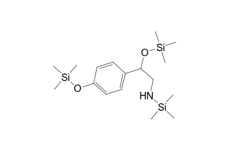 N-(Trimethylsilyl)-N-(2-[(trimethylsilyl)oxy]-2-(4-[(trimethylsilyl)oxy]phenyl)ethyl)amine