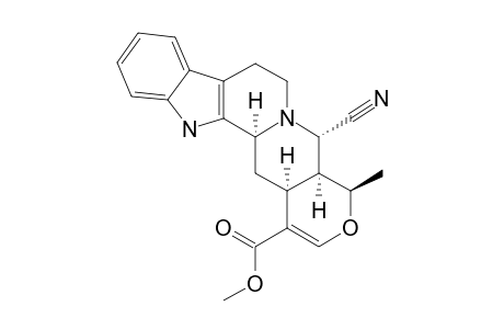 (+/-)-21-ALPHA-CYANO-19-EPIAJMALICINE