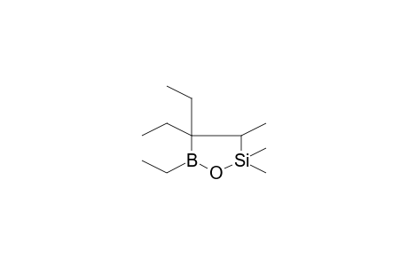 1,2,5-OXASILABOROLANE, 4,4,5-TRIETHYL-2,2,3-TRIMETHYL-