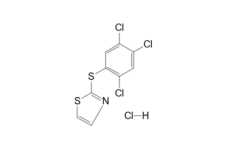 2-[(2,4,5-TRICHLOROPHENYL)THIO]THIAZOLE, HYDROCHLORIDE