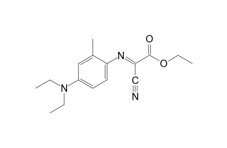 cyano{[4-(diethylamino)-o-tolyl]imino}acetic acid, ethyl ester