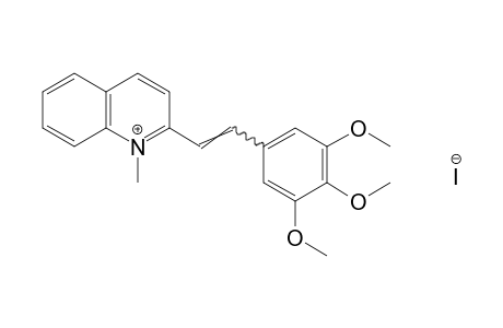 1-Methyl-2-(3,4,5-trimethoxystyryl)quinolinium iodide
