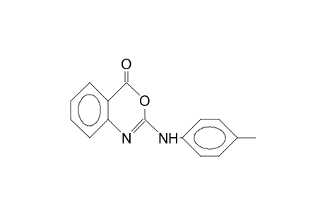 2-(4-METHYLPHENYLAMINO)-4H-3,1-BENZOXAZIN-4-ONE