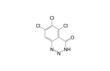 5,6,7-Trichloro-1,2,3-benzotriazin-4(3H)-one