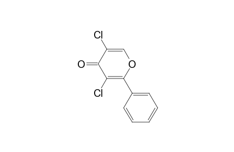 3,5-dichloro-2-phenyl-4H-pyran-4-one