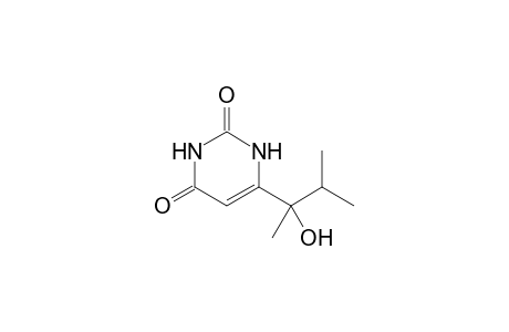 6-(1,2-Dimethyl-1-hydroxypropyl)uracil