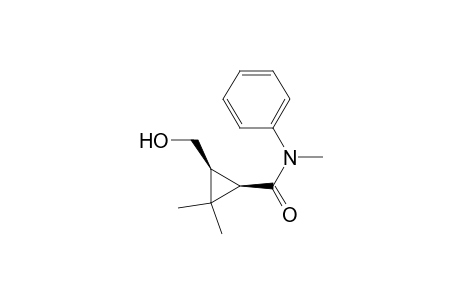 cis-3-(Hydroyxmethyl)-N,2,2-trimethyl-N-phenylcyclopropanecarboxamide