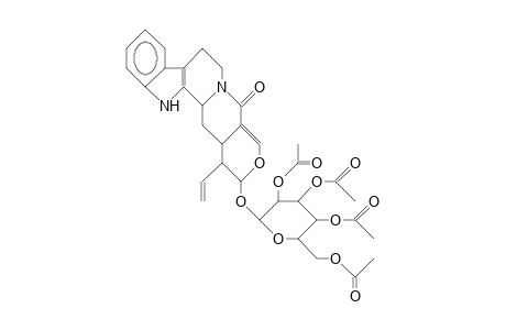 Vincoside lactam tetraacetate