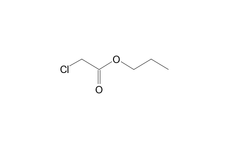 chloroacetic acid, propyl ester