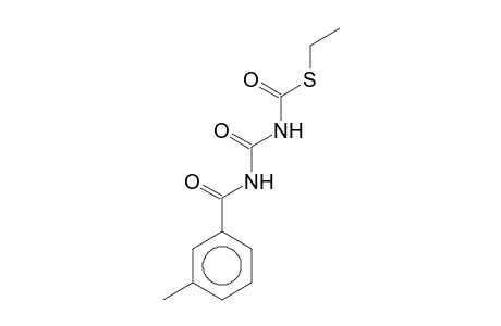 S-Ethyl [(3-methylbenzoyl)amino]carbonylthiocarbamate