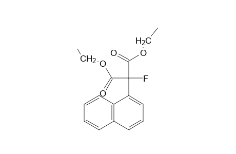 alpha-fluoro-1-naphthalenemalonic acid, diethyl ester