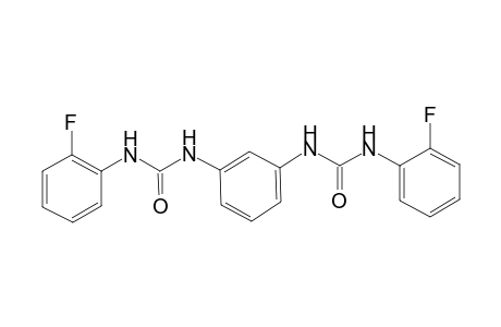 N-(3-{[(2-fluoroanilino)carbonyl]amino}phenyl)-N'-(2-fluorophenyl)urea