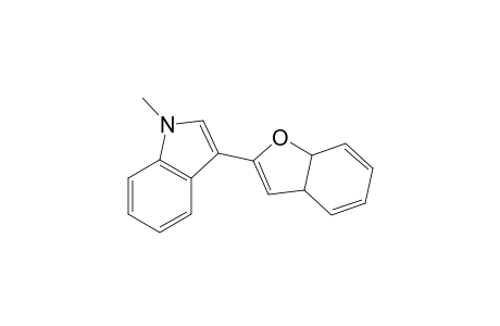 3-(3a,7a-dihydrobenzofuran-2-yl)-1-methyl-1H-indole
