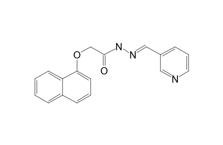 2-(1-Naphthyloxy)-N'-(3-pyridylmethylene)acethydrazide