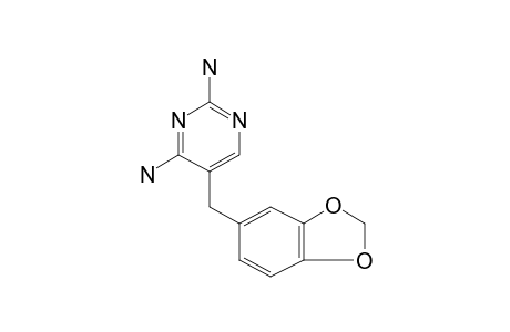 2,4-Pyrimidinediamine, 5-(1,3-benzodioxol-5-ylmethyl)-