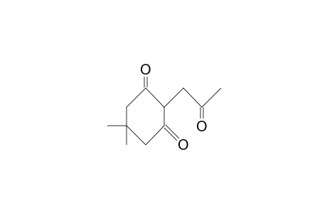 5,5-DIMETHYL-2-(2'-OXO-PROPYL)-CYCLOHEXA-1,3-DIONE