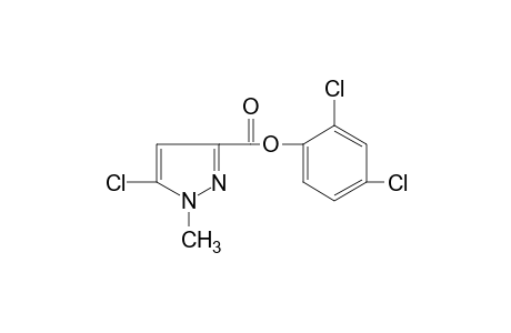 5-chloro-1-methylpyrazole-3-carboxylic acid, 2,4-dichlorophenyl ester