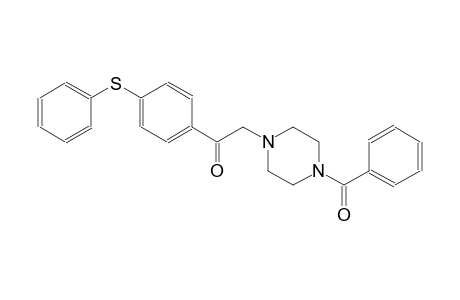 2-(4-Benzoyl-1-piperazinyl)-1-[4-(phenylsulfanyl)phenyl]ethanone