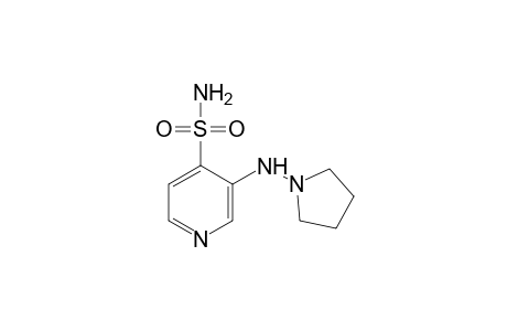 4-[(1-pyrrolidinyl)amino]-3-pyridinesulfonamide