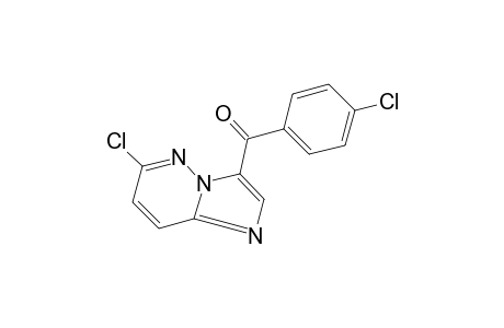 6-chloroimidazo[1,2-b]pyridazin-3-yl p-chlorophenyl ketone