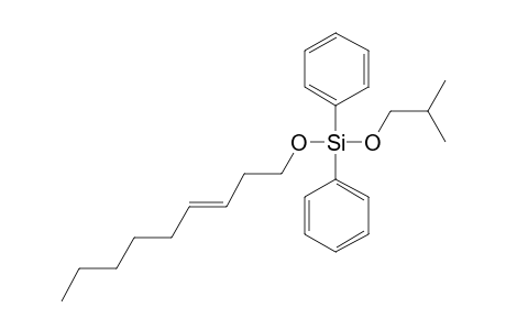 Silane, diphenylisobutoxy(non-3-en-1-yloxy)-