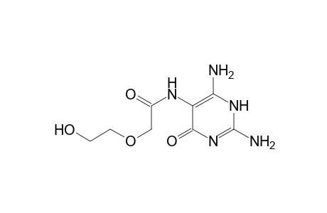 N-(2,6-diamino-4-keto-1H-pyrimidin-5-yl)-2-(2-hydroxyethoxy)acetamide