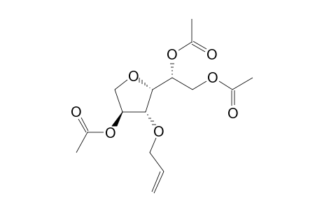 2,5,6-TRI-O-ACETYL-3-O-ALLYL-1,4-ANHYDRO-D-SORBITOL