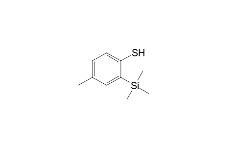 4-Methyl-2-(trimethylsilyl)benzenethiol