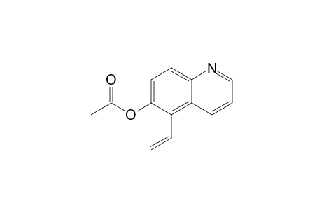6-Acetoxy-5-ethenylquinoline