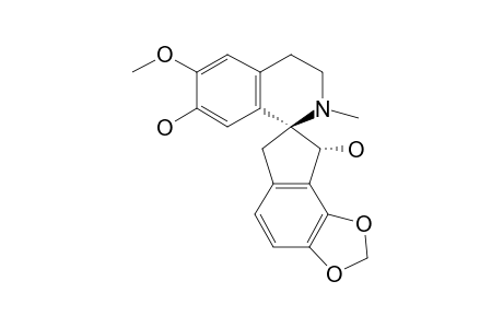 (7S,8R)-3',4',6,8-Tetrahydro-6'-methoxy-2'-methyl-2'H-spiro[indeno[4,5-d] [1,3]dioxole-7,1'-isoquinoline]-7',8-diol