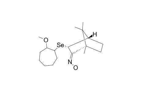 [(1R)-2-OXIMO-ENDO-3-BORNYL]-(2-METHOXY-1-CYCLOHEPTYL)-SELENIDE;MAJOR-ISOMER