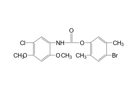 5-chloro-2,4-dimethoxycarbanilic acid, 4-bromo-2,5-xylyl ester