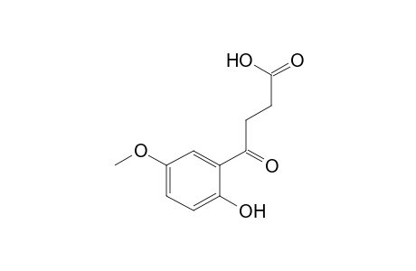 3-(6-hydroxy-m-anisoyl)propionic acid