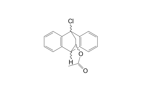9-chloro-9,10-dihydro-9,10-ethanoanthracen-11-ol, acetate