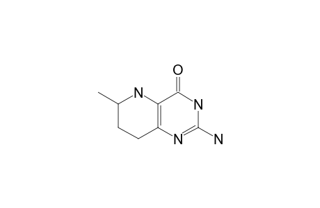2-amino-6-methyl-5,6,7,8-tetrahydro-1H-pyrido[2,3-e]pyrimidin-4-one