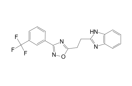 1H-benzimidazole, 2-[2-[3-[3-(trifluoromethyl)phenyl]-1,2,4-oxadiazol-5-yl]ethyl]-