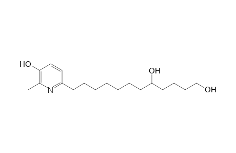 12'-HYDROXY-8'-MULTIJUGUINOL;2-METHYL-3-HYDROXY-6-N-(8',12'-DIHYDROXYDODECYL)-PYRIDINE