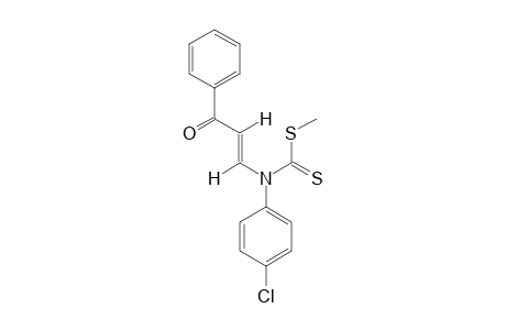 METHYL-(E)-N-(3-PHENYL-3-OXO-PROPENYL)-N-(4-CHLOROPHENYL)-DITHIOCARBAMATE