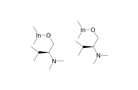 Bis[dimethylindium(III) (S)-2-(dimethylamino)-3-methylbutan-1-olate]