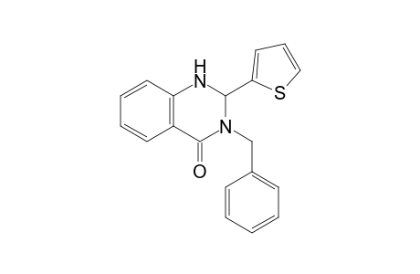 3-Benzyl-2-(thiophen-2-yl)-2,3-dihydroquinazolin-4(1H)-one