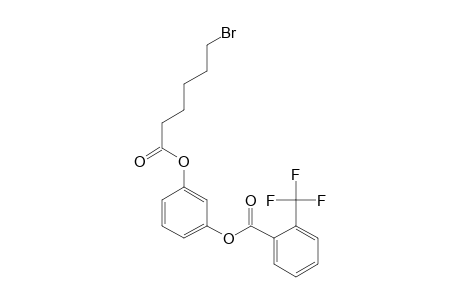 1,3-Benzenediol, o-(6-bromohexanoyl)-o'-(2-trifluoromethylbenzoyl)-