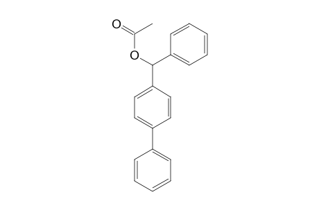 1,1'-Biphenyl-4-methanol, .alpha.-phenyl-, acetate