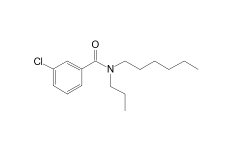 Benzamide, 3-chloro-N-propyl-N-hexyl-