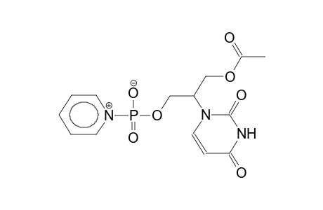 2-URACYLO-3-ACETOXYPROPYL(PYRIDINIO)PHOSPHATE