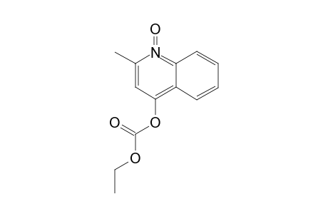 Quinaldine, 4-ethoxycarbonyloxy-, N-oxide